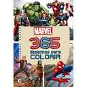 Capa do Livro 365 Desenhos para Colorir Marvel