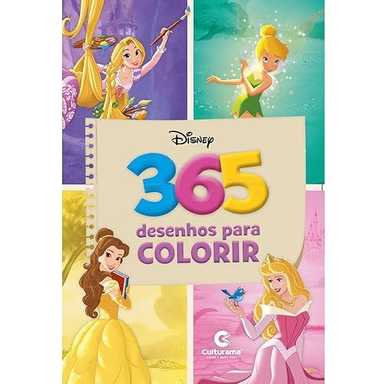 365 Desenhos para Colorir - Princesas Disney, Amarelo