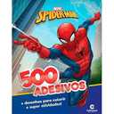 Capa do Livro 500 Adesivos Marvel - Homem-Aranha