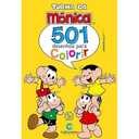 Capa do Livro 501 Desenhos para Colorir Turma da Mônica