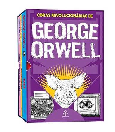 As obras revolucionárias de George Orwell - Box com 3 livros