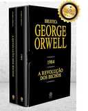 Capa do Livro Biblioteca George Orwell - Box com 02 Livros - Edição de Luxo