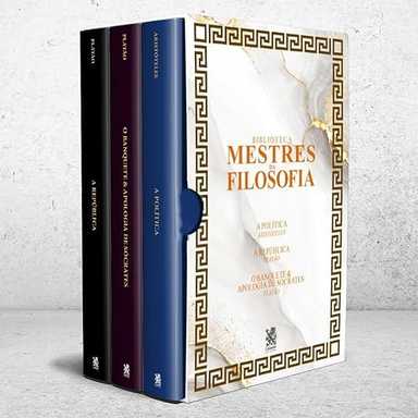 Biblioteca Mestres da Filosofia - Box com 3 Livros