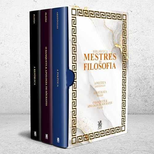 Biblioteca Mestres da Filosofia - Box com 3 Livros