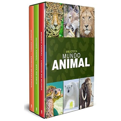 Livro Biblioteca Mundo Animal - Box com 3 Livros de Camelot