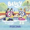 Capa do Livro Bluey: A Piscina