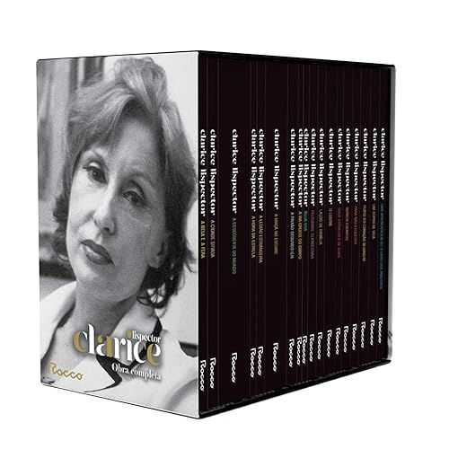 Caixa especial Clarice Lispector com 18 livros