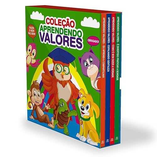 Coleção Aprendendo Valores - Box com 4 Livrinhos