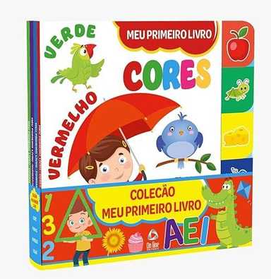 Coleção Meu Primeiro Livro | Kit com 4 Livros