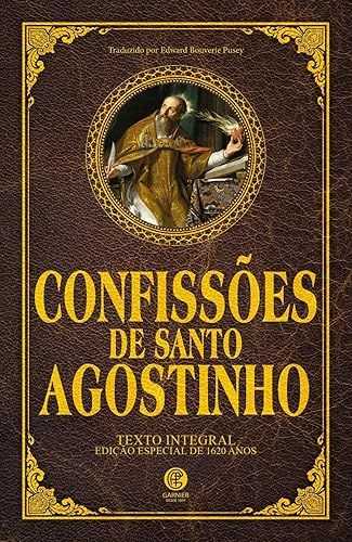 Confissões de Santo Agostinho - Edição de Luxo Almofadada