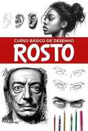 Capa do Livro Curso Básico de Desenho - Rostos