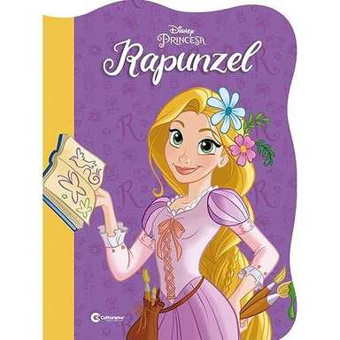 Livro Recortado Disney - Rapunzel