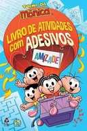 Capa do Livro Turma da Mônica Livro de Atividades com Adesivos - Amizade