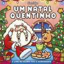 Capa do Livro Um Natal quentinho (Cozy Christmas) – livro de colorir Coco Wyo